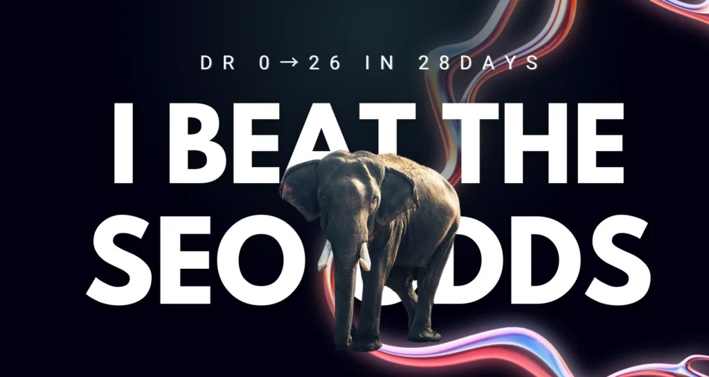 DR 0 → 26 in 28 Days: How I Beat the SEO Odds in a Harvard-Dominated Niche. FutureSelot.com Case Study by JurassicRank.