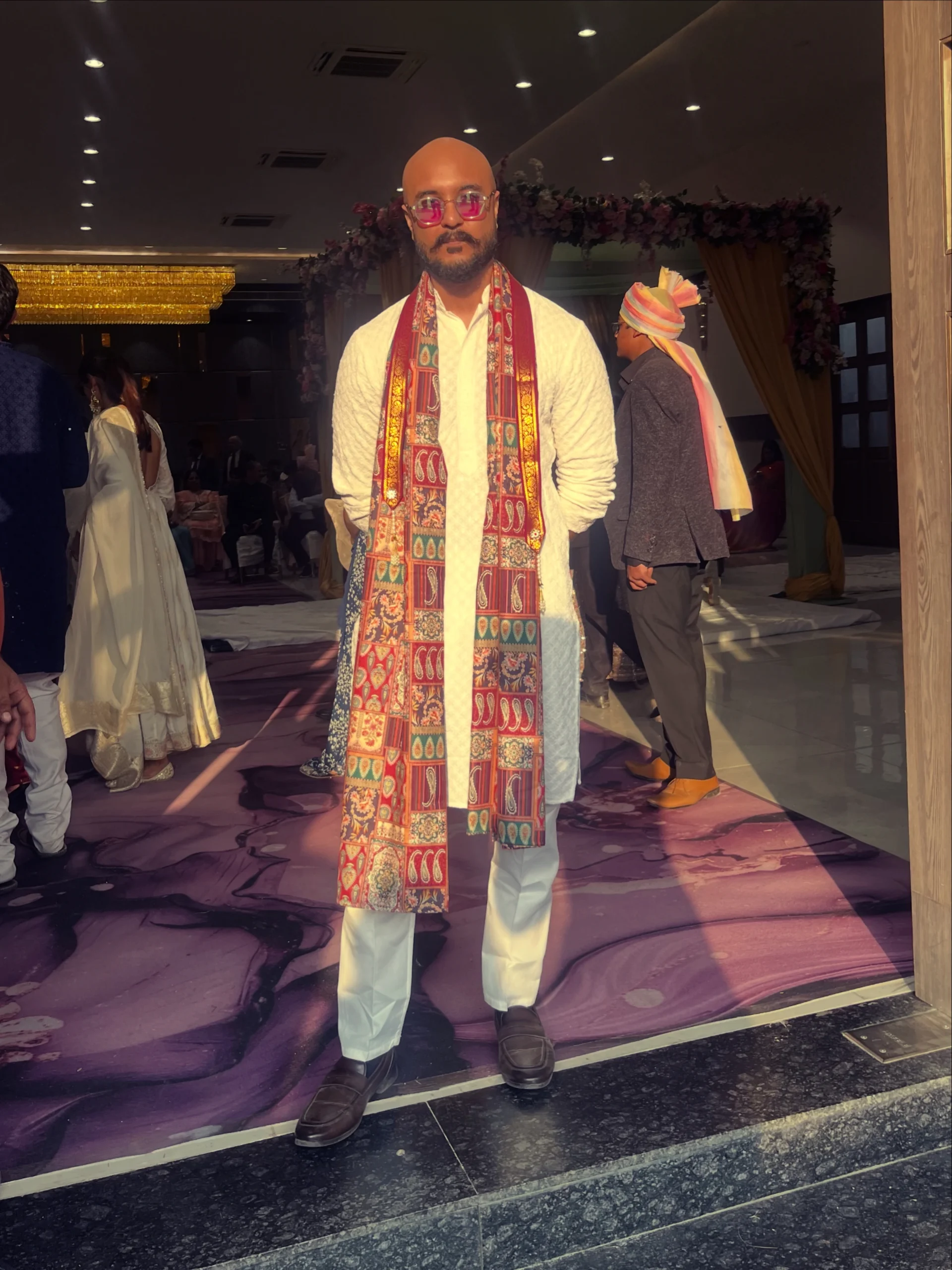 Chirag Selot attending an event